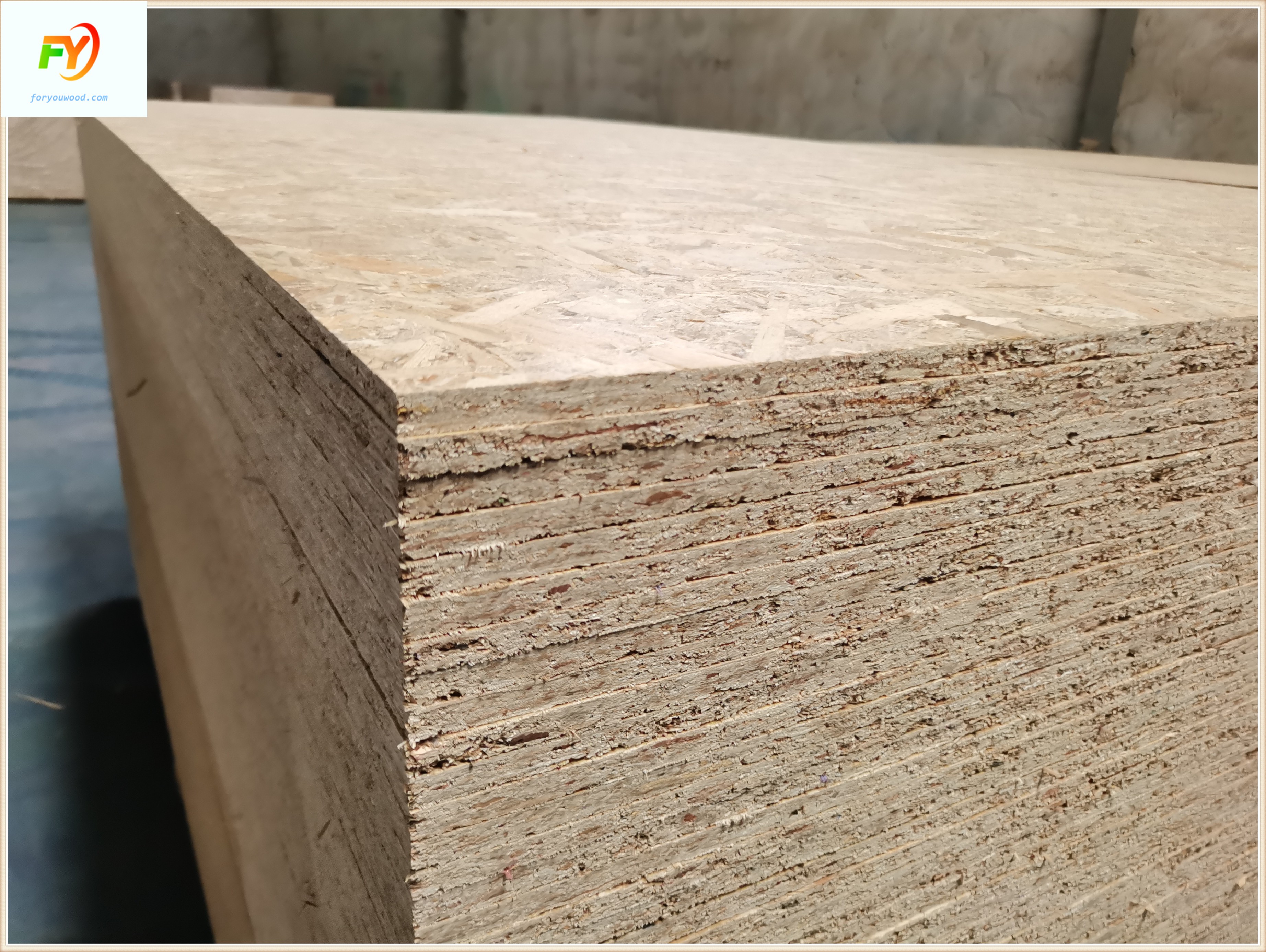 Waterproof OSB3 Oriented Strand Board Used for Construction 